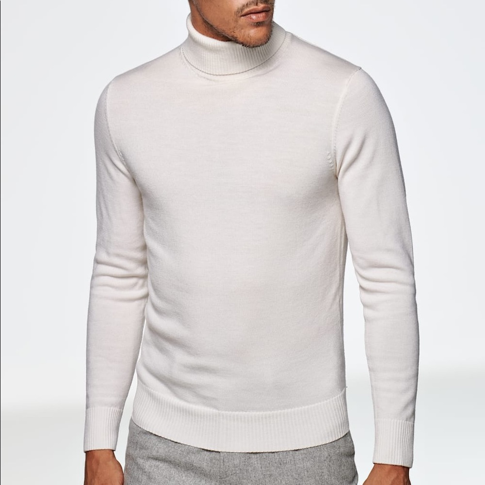 BRAND NEW SuitSupply merino turtleneck